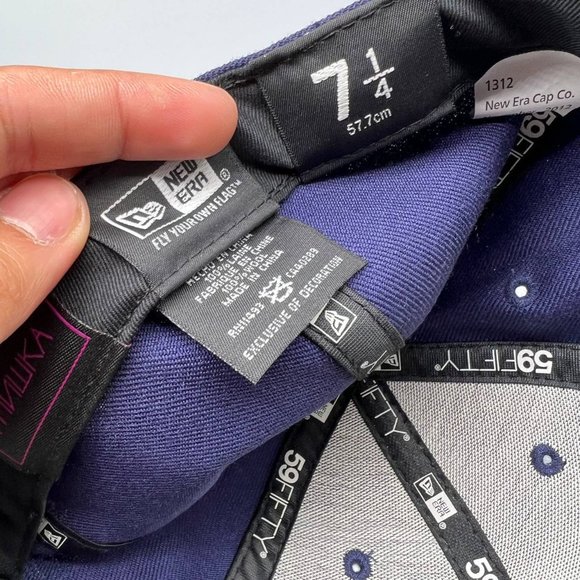 Mishka NYC Skateboard Eyeball 59Fifty 7 1/4 New Era Hat Fitted Cap Men - Picture 7 of 9